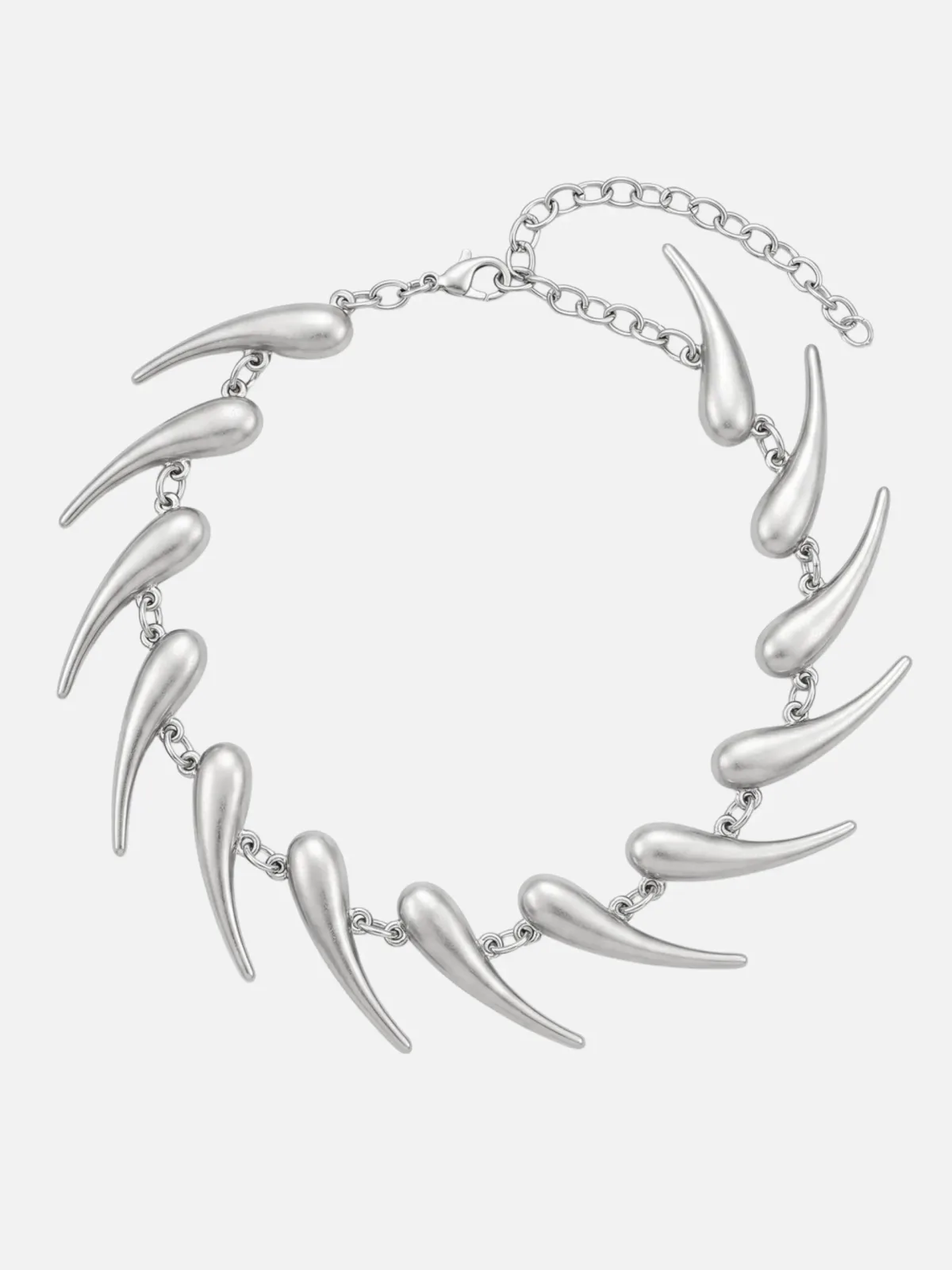 Чокер металлический в готическом стиле